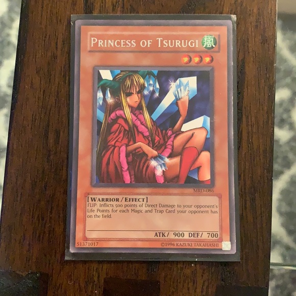 Vintage yugioh card princess of Tsurugi - Picture 3 of 4